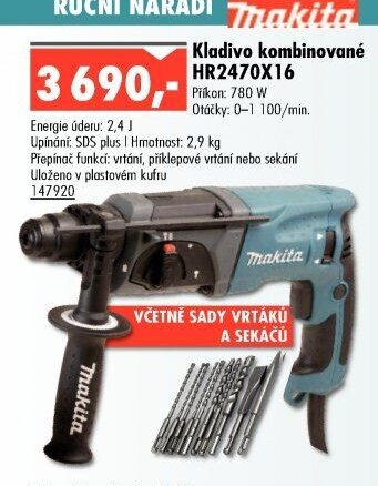 Kladivo kombinované HR2470X16