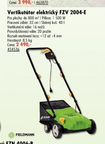 Vertikutátor elektrický FZV 2004-E