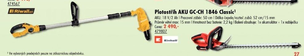 Plotostřih AKU GC-CH 1846 Classic
