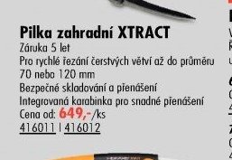 Pilka zahradní XTRACT