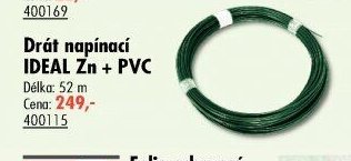 Drát napínací IDEAL Zn + PVC
