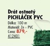 Drát ostnatý PICHLÁČEK PVC