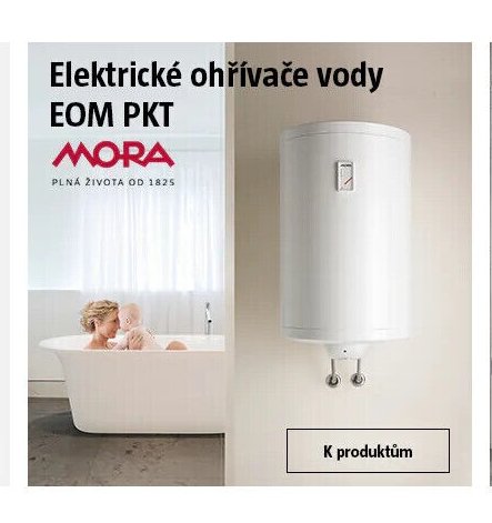 Elektrické ohřívače vody EOM PKT MORA