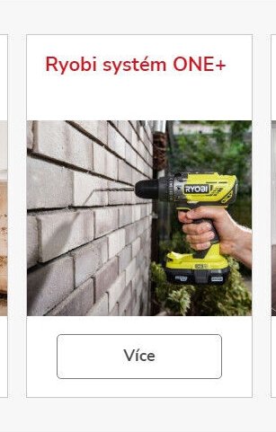 Ryobi systém ONE+