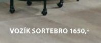 VOZÍK SORTEBRO