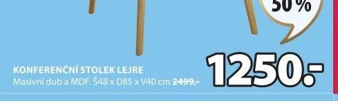 KONFERENČNÍ STOLEK LEJRE