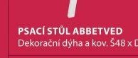 Psací stůl ABBETVED