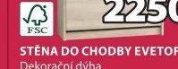 Stěna do chodby EVETOFTE