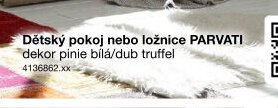 Dětský pokoj nebo ložnice PARVATI dekor pinie bílá/dub truffel