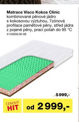 Matrace Visco Kokos Clinic