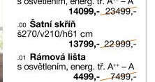 Šatní skříň š270/v210/h61 cm