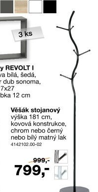 Věšák stojanový