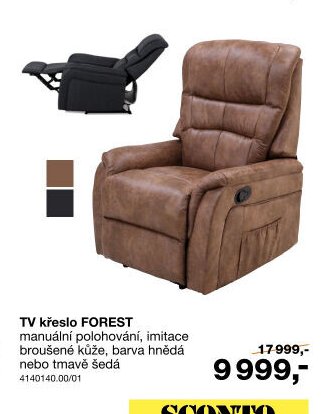 TV křeslo FOREST