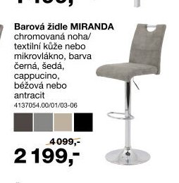 Barová židle MIRANDA