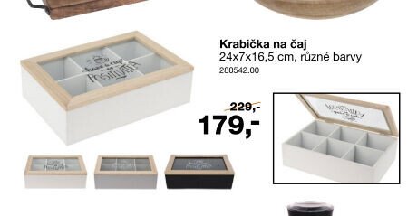 Krabička na čaj