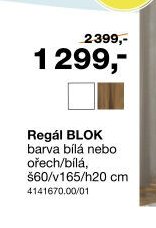 Regál BLOK