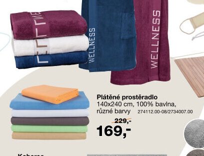 Plátěné prostěradlo