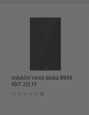 Indukční varná deska MORA VDIT 332 FF