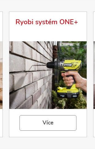 Ryobi systém ONE+