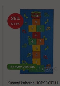 Kusový koberec HOPSCOTCH