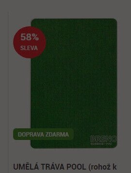 UMĚLÁ TRÁVA POOL