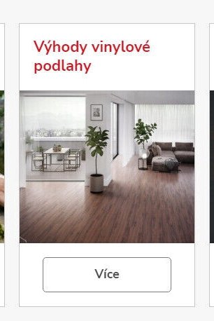 Výhody vinylové podlahy