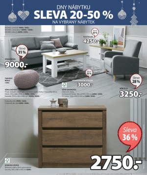 akční leták Jysk 2.11.2022-27.11.2022