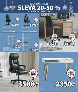 akční leták Jysk 2.11.2022-27.11.2022