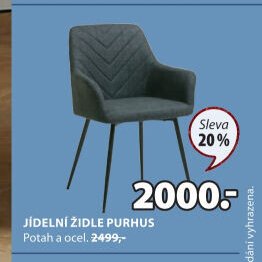 JÍDELNÍ ŽIDLE PURHUS