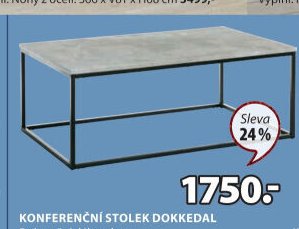 KONFERENČNÍ STOLEK DOKKEDAL