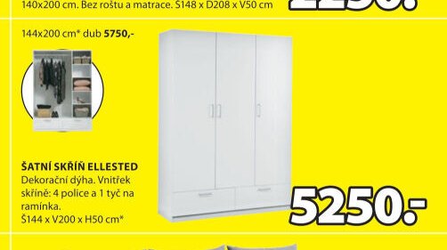 ŠATNÍ SKŘÍŇ ELLESTED