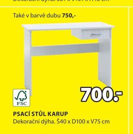 PSACÍ STŮL KARUP