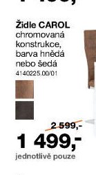 Židle CAROL