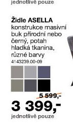 Židle ASELLA