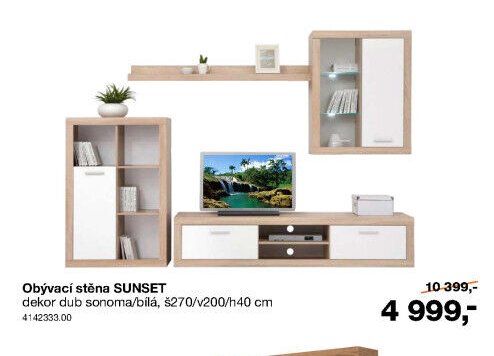Obývací stěna SUNSET