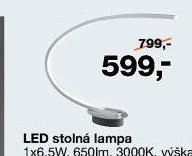 LED stolní lampa
