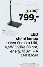 LED stolní lampa