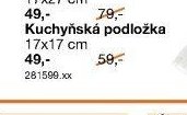Kuchyňská rukavice 17x27 cm