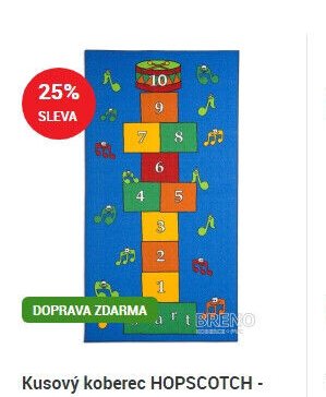 Kusový koberec HOPSCOTCH