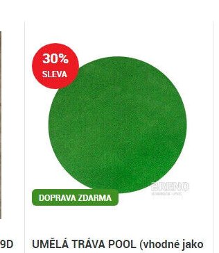 UMĚLÁ TRÁVA POOL