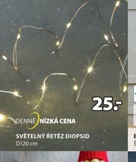 SVĚTELNÝ ŘETĚZ DIOPSID