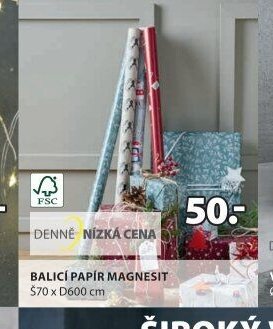 BALICÍ PAPÍR MAGNESIT