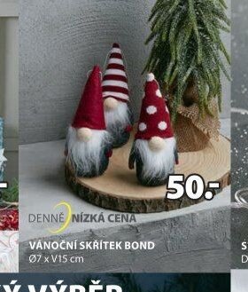 VÁNOČNÍ SKŘÍTEK BOND