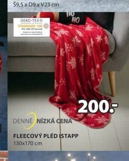FLEECOVÝ PLÉD ISTAPP