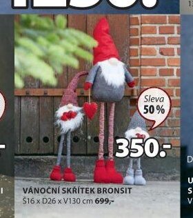 VÁNOČNÍ SKŘÍTEK BRONSIT