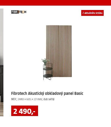 Fibrotech Akustický obkladový panel Basic