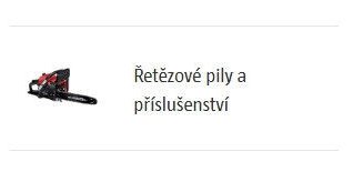 Řetězové pily a příslušenství