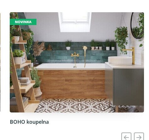 BOHO koupelna
