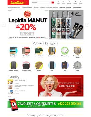 akční leták bauMax 23.11.2022-29.11.2022