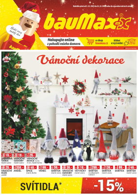 akční leták bauMax 1.12.2022-31.12.2022